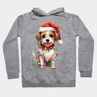 Christmas Jack Russell Terrier Hoodie